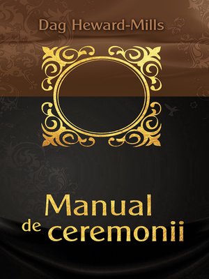 cover image of Manual De Ceremonii
